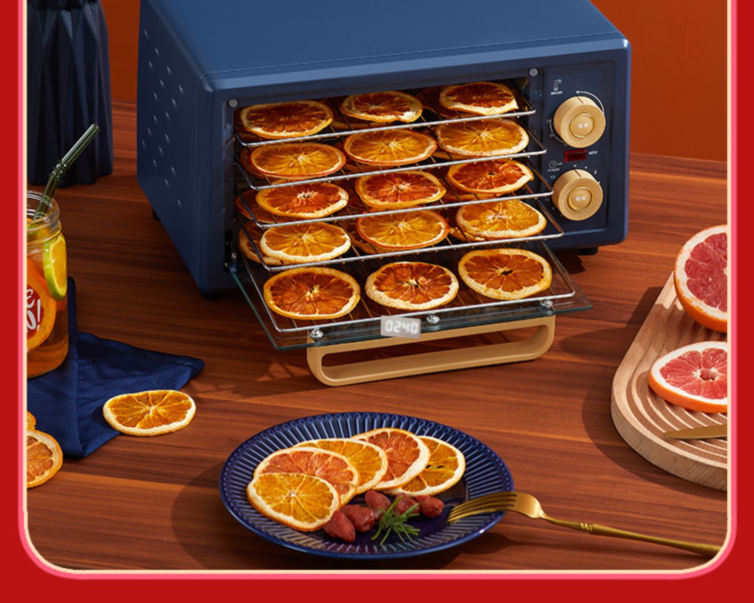 小型果蔬烘干机 家庭自制健康零食的必备神器